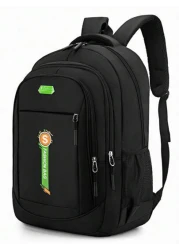 حقيبة ظهر للرجال ذات سعة كبيرة متعددة الجيوب، خفيفة الوزن، مناسبة للسفر والاستخدام اليومي والرياضة، بتصميم ب