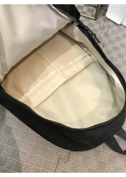 peach tree 1pc Fashionable Casual Men s Backpack Solid Color Adjustable Shoulder Strap Large Capacity Zipper Closure Nylon Waterproof Simple Stylish Design Suitable For Sport Travel Peach Tree Brand C