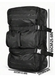 حقيبة ظهر/حقيبة يد متعددة الوظائف كبيرة السعة للاستخدام الخارجي, التخييم, الرحلات, للرجال, حقيبة ظهر كاجوال لل