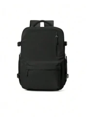 Lightweight Large Capacity Airline Approved Carry On Backpack Travel Backpack School Bag With Multi Compartments Functional Laptop Backpack Computer Bag With Luggage Strap Design And Laptop Compartmen