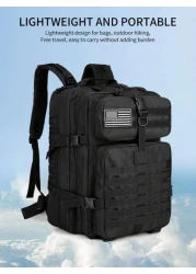 50L 1000D Nylon Waterproof Trekking Fishing Hunting Bag Backpack Outdoor Military Rucksacks