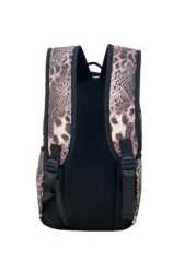 Fashionable Snake Print Backpack Large Capacity With Pockets Unisex Essential For Valentine s Day Autumn Winter Travel And Holiday