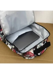 Seal Print Fashion Backpack Stylish Large Capacity Pockets Unisex Backpack Essential For Valentine s Day Travel Autumn Winter