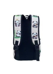 حقيبة ظهر كبيرة السعة بتصميم نمط الباندا العصري، مناسبة للرجال والنساء، ضرورية للسفر والعطلات وعيد الحب وفصل