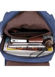 حقيبة يد وحقيبة ظهر مقاومة للماء متعددة الوظائف جديدة للرجال والنساء مناسبة للسفر والأنشطة الخارجية والمكتب