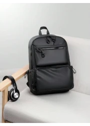 This Is A Men s Backpack With A Large Capacity Wear Resistant Fabric And A Smooth Zipper That Doesn t Get Stuck Making It Convenient For Travel Side Bags For Men