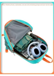 1 Pc Foldable Outdoor Adventure Backpack Minimalist Hiking Pack Large Capacity Gym Bag Multifunction Personality Casual Laptop Backpack Portable Fitness Training Bag With Multi Pockets Large Capacity