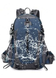 Backpack Travel Shoulder Bag Large Capacity Lightweight Oversized Outdoor Mountaineering Bag Schoolbag Leather For Travel Vacation Sport Water Proof Portable Laptop Bag Gifts Camping Rucksack Summer C