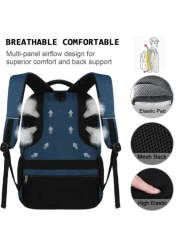 Laptop Backpack 15 6 Inch Large Travel Backpack Best Gift Water Proof Computer Backpack Work Business College Backpack Book Bag Friendly Carry On Backpack With USB Port Rucksack Summer School Bag Wate