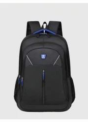 حقيبة مدرسية ذات سعة كبيرة متعددة الجيوب حقيبة كمبيوتر محمول ذات أقسام متعددة حقيبة ظهر وظيفية حقيبة كتف حقيب