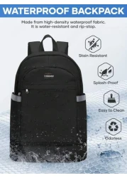 Sport Backpack Simple Student Backpack Fashion Backpack Waterproof Lightweight Large Capacity Travel Backpack With Shoe Compartments And Wet Pockets Portable Computer Backpack With Laptop Compartment