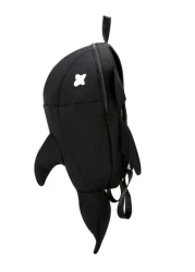 peach tree حقيبة ظهر يومية للجنسين بتصميم قرش من نوع خوخ، مناسبة للمدرسة الثانوية والجامعة والأزواج والسفر والريا