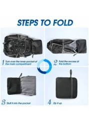 40L Hiking Backpack Waterproof Tear Resistant Nylon Camping Backpack Lightweight Foldable Backpack Suitable For Outdoor Travel For Men Bags For Travel Hiking Bag