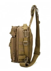 1 New Men 10L Multi Function Tactical Chest Bag Suitable For Fishing Cycling Running Hiking Beach And Other Outdoor Activities Convertible Crossbody Shoulder Chest And Handbag Styles