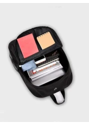 Simple Lightweight Fluorescent Luminous Patterned Backpack Sling Bag Fabric Water Resistant With Large Capacity And Adjustable Shoulder Strap For College High School Male Rucksack Fathers Day Universi