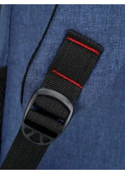 Convenient Sub Charging Backpack Men Purse Equipped With Night Reflective Strips Can Hold 15 6 Inch Computer Bag Lightweight School Bag Large Capacity Travel Bag Commuting Convenient Day Bag Multi Fun