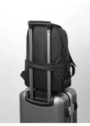 حقيبة ظهر طالب مقاوم للماء أحادية اللون، حقيبة كلية لفصل الصيف، حقيبة مدرسية لأبي مناسبة لتحميل الكتب ، متعدد