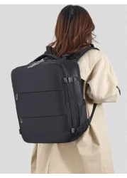 حقيبة ظهر سفر كبيرة للرجال حقيبة ظهر للحاسب المحمول في الأعمال قابلة للحمل 40x20x25 قابلة للحمل على الطائرة مقاوم