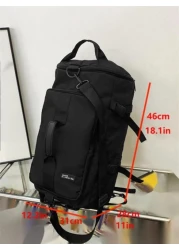 Multipurpose Student Backpack Can Be Used As School Bag Travel Bag Or Daypack Nylon Minimalist Travel Backpack Black Backpack For Vacation Hiking Camping Large Capacity Outdoor Present Valentines Gift