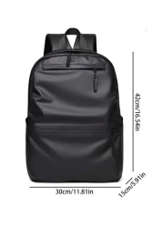 New Arrival Men s Fashionable Simple Business Casual Large Capacity Backpack Rucksack Summer College Bag Dad School Bag Freshman For Books Multi Functional Dorm University Gifts For Men Fall Christmas