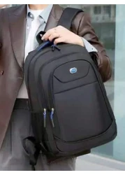 حقيبة ظهر رجالية بسيطة متعددة الاستخدامات سعة كبيرة حقيبة سفر للرجال والنساء للوقت الحر