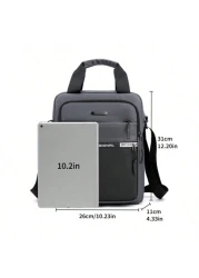 Men s Diagonal Shoulder Bucket Bag PU Material Laser Colored Fabric Cool And Fashion Exquisite And Compact Adjustable Shoulder Strap Contrasting Letter Decoration Scream Bag Multi Functional Outdoor G