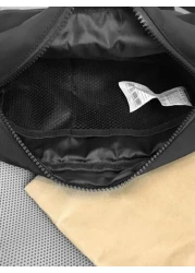 حقيبة كروس بودي خفيفة الوزن لون واحد بسيطة للرجال للطلاب والتنقل، حقيبة كتف كاجوال مبسطة من النايلون لوقت الف