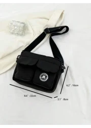 New Spring Men s Diagonal Shoulder Bag Sports Versatile Travel Street Fashion Phone Pouch Coin Purse