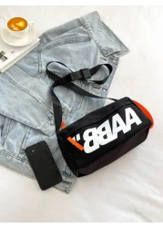 Men s Sling Bag Ins Style Cool Hip Hop Japanese Shoulder Crossbody Bag Casual And Simple Student Messenger Bag Street College Bag Multi Functional Sling Bag Man Bag Cross Body Bag Shoulder Bag Student