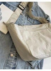 New Men s Crossbody Bag And Versatile Simple And Solid Color Shoulder Bag Suitable For Daily Outdoor Leisure Travel Commuting Large Capacity Men s Lightweight Crossbody Casual Thanksgiving Purse Bag T