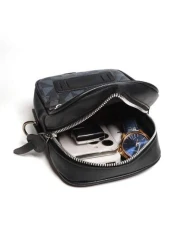 Men s Classic Floral Square Crossbody Bag Casual Shoulder Bag Suitable For Commuting Back To School Travel Sling Bag Purse Essentials Fashion Men s Bags Business