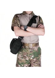 NYXIA Versatile Waterproof Crossbody Bag Outdoor Portable Chest Bag Bicycle Bag High Quality Nylon Waist Bag With Adjustable Strap For Outdoor Adventures Camping Daily Use Bag Students University Bag