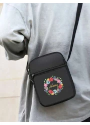 حقيبة كتف وعبر الجسم متعددة الطبقات من النايلون، حقيبة كاجوال محمولة للرجال، حقيبة أعمال رجالية، محفظة