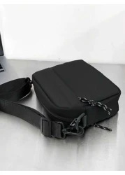 Men s Versatile Solid Color Small Square Bag Sport Casual Outdoor Travel Crossbody Bag Large Capacity Multiple Pockets Shopping Satchel Mobile Phone Coin Simple College Daily Commuting Shoulder Bags H