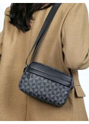 حقيبة كتف/حقيبة جسد صغيرة ذات طابع شخصي، حقيبة عبر الجسم بطراز هونج كونج، حقيبة جسد للعطلات، حقيبة ظهر جانبية