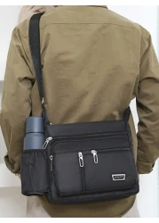 New Multifunctional Leisure Bag Large Storage Tools Canvas Bag Cross Style Shoulder Bag Cross Body Travel Bag Backpack Christmas Fall University Cross Body Bag Gifts Scream Bag Winter Christmas Gifts