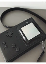 peach tree حقيبة جلد صناعي للكتف يومية، حقيبة كتف لوحدة التحكم في الألعاب، حقيبة صدر خفيفة الوزن للرجال، حقيبة رسو