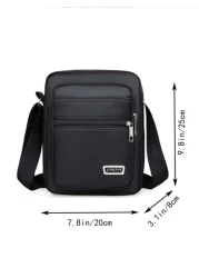 Korean Version Of Leisure Large Capacity Multi Layer Water Proof Crossbody Bag Oxford Cloth Bag Business Bag Collection Wallet Bag Shoulder Bag Students Summer Travel Sling Bag Multiple Pockets Messen