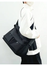 peach tree Unisex Casual Canvas Shoulder Bag Reusable Shopping Tote Bag For Men Women Suitable For University School Beach Travel Shopping Laptop Carry Thanksgiving Christmas