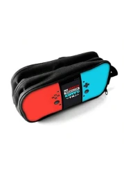 Game Console Pattern Printed Hand Held Double Layer Pen Bag
