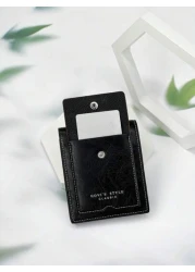 HOVI'S محفظة قصيرة للرجال - موضة عصرية كاجوال كلاسيكية لطلاب الجامعة | محفظة شباب أعمال جديدة متعددة الفتحات مصمم