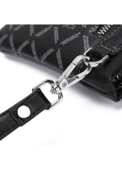 Men s New Business Casual Clutch Bag European And American Fashion Brand Envelope Bag With Large Capacity