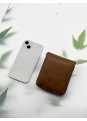 HOVI'S حدث منظر مظهرك بمحافظ رجالية جلدية أعمال عصرية محفظة قصيرة