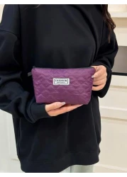 He New Diamond Shaped Checkered Cosmetic Bag Features A High Level Of Appearance It Is A Portable And Hand Held Cosmetic Bag For Storage And A Small Square Bag For Washing