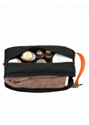 peach tree Men s Clutch Hand Wrist Bag Pillow Bag Wrist Bag Wallet Crossbody Bag 2 In 1 Neutral Business Storage Bag Suitable For Business Trip Toiletries Storage Handbag Wrist Bag Gift For Men Valent