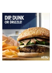 هاينز مايونيز بالفلفل الأحمر الحار في قارورة قابلة للعصر من الأعلى للأسفل 225 ملل