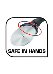 Tefal Comfort Pizza Cutter K1291114 Black And Silver