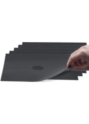 Aiwanto 8Pcs Gas Stove Burner Covers Non-Stick Gas Protectors Reusable Cover for Gas