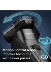 Philips Shaver Series 7000 - Wet &amp; Dry Mens Electric Shaver with SkinIQ Technology, Pop-up Trimmer, Charging Stand, Travel Case and Cleaning Brush (Model S7887