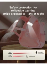 1pc Girls Cute Cartoon Cat Shaped Small Size Diving Material Anti Lost Zipper Closure Backpack For Kindergarten Daily Use